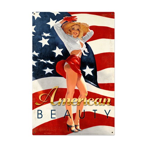 Vintage style metal - style, sign