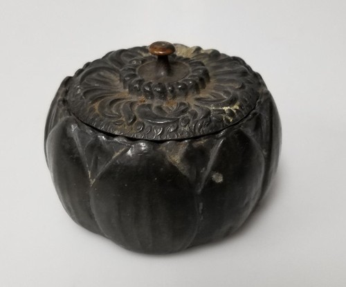 Antique jewelry trinket - antique, box