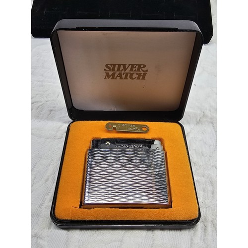 Silver match vintage - silver, lighter