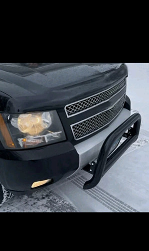 Bull bar push bumper grille - bull,