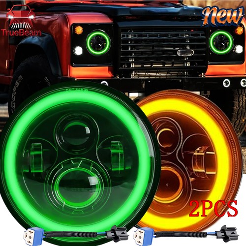 Pair inch led round - pair,