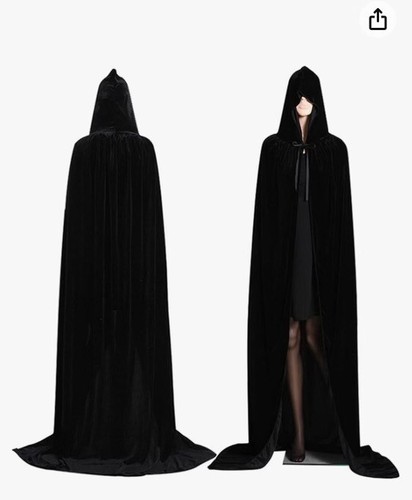 Medieval hooded cloak vampire - hooded,