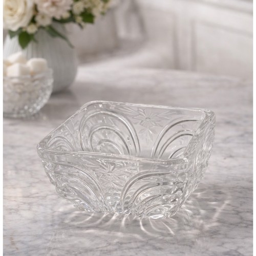 Vintage cut crystal - cut, bowl