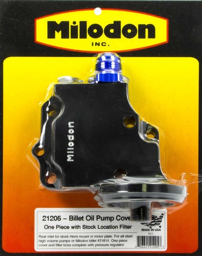 Milodon billet oil pump cover - milodon,