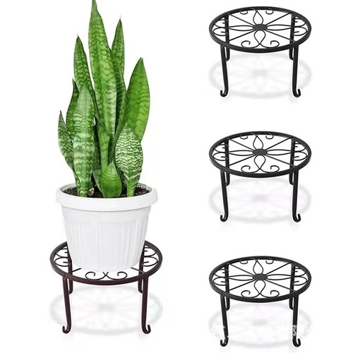Metal potted plant - potted, stands