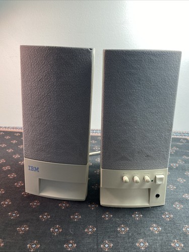 Ibm vintage computer speakers - ibm,