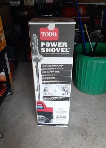 Toro power shovel - 12, 7.5