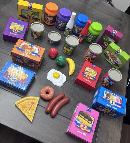 Lot pieces pretend play - 28,