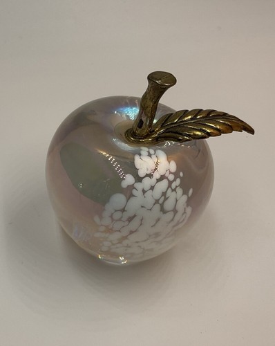 Vintage apple paperweight - apple,