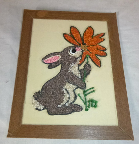 Vtg 60s bunny - bunny, with