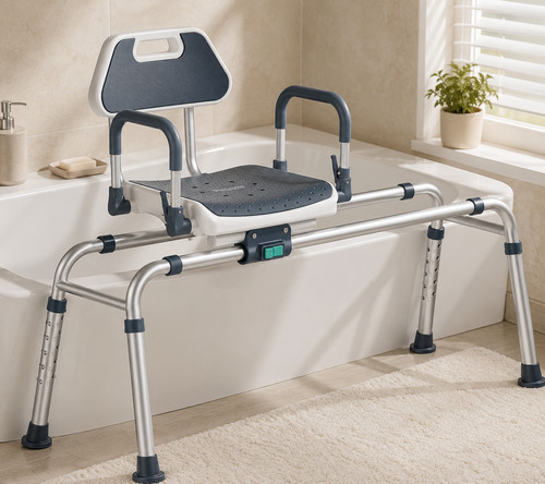 Pelegon sliding shower chair - sliding,