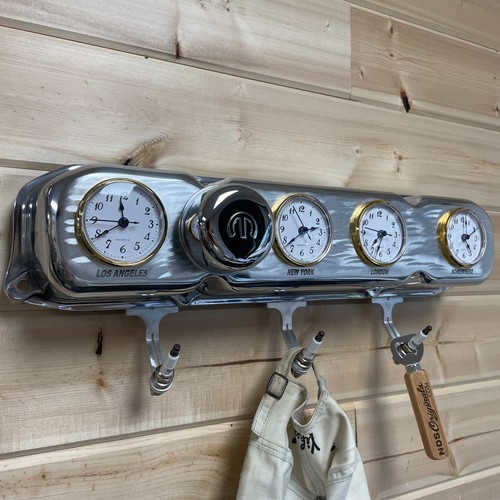 Automotive decor world clock - decor,