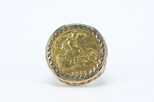 1982 gold half - gold, sovereign