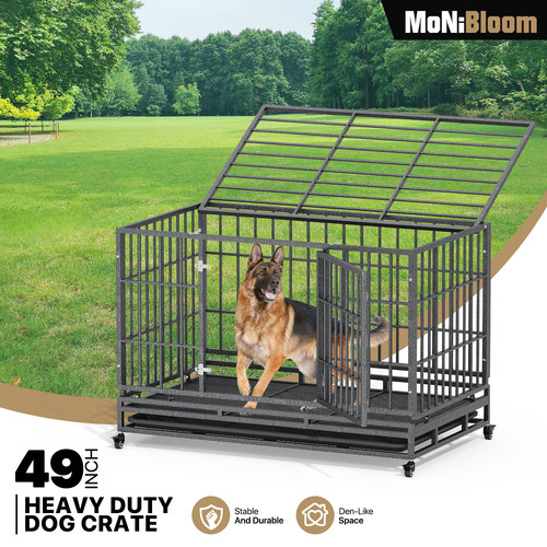 Large dog crate folding - 49",
