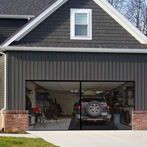 Garage door curtain - curtain, mosquito