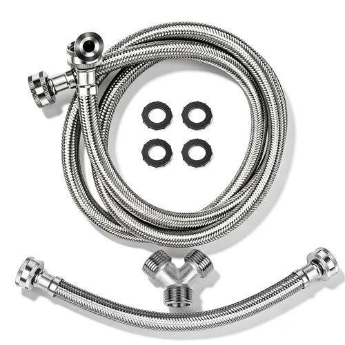 Stainless steel hose with - steel,