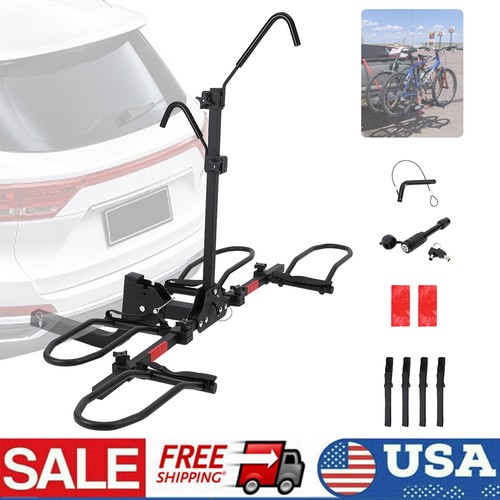 Black bike rack hitch - rack,