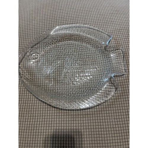 Vintage clear pressed - clear, glass