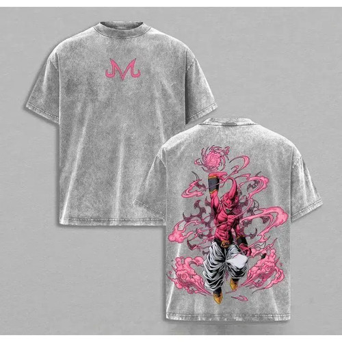 Majin buu dbz vintage - majin, washed