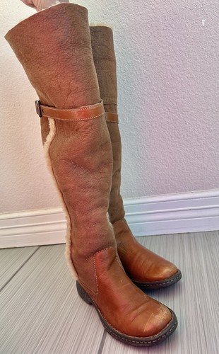Euc born boots hand - euc, 7/38