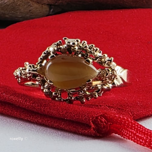 14k yellow gold - gold, eye