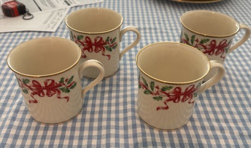 Lenox holiday gold - gold, red