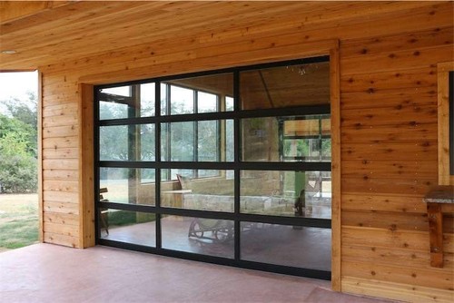 Full view garage door by - 10,
