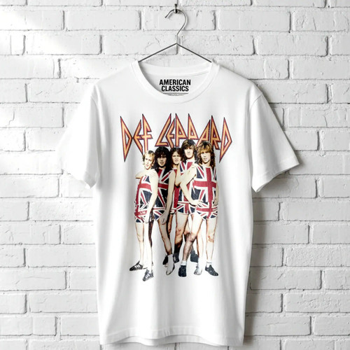 Def leppard union jack shorts - jack,