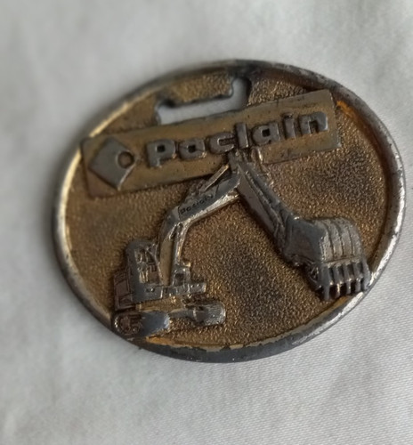 Vintage poclain excavator - vintage,