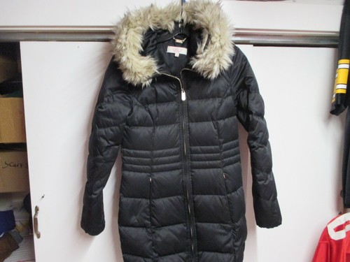Eliza womens black hooded - j,