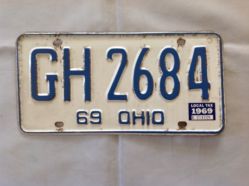 Vintage 1969 ohio automobile - vintage,