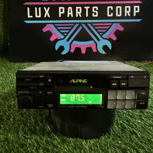 Alpine car audio stereo fm - alpine, am/fm