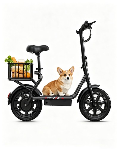 Electric scooter with seat - electric,