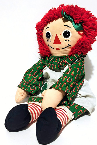 Raggedy ann plush doll - ann,