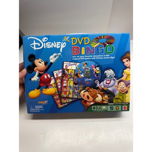 Disney dvd bingogame mattel - disney,