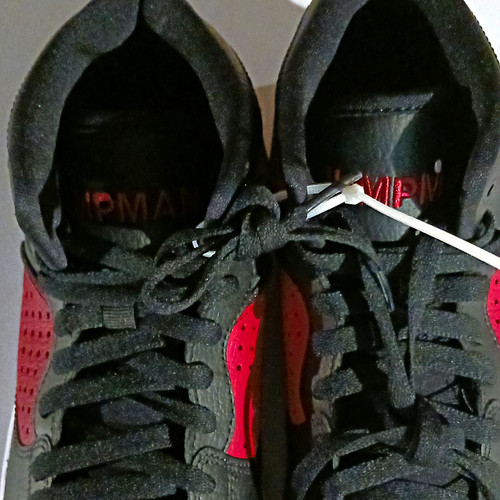 Nike men black red - nike, black/red