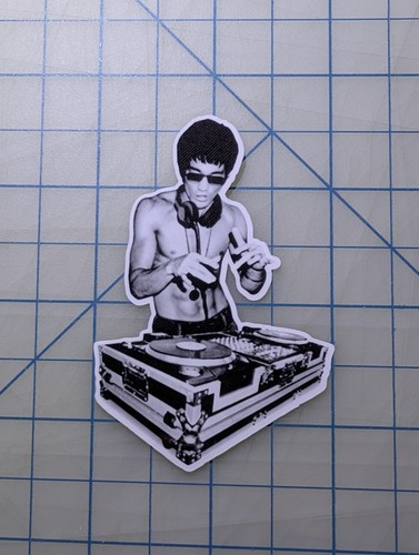 Bruce lee sticker - dj,