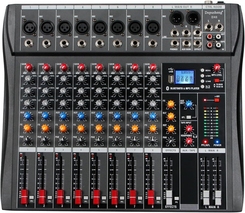 Audio mixer professional - professional, 8