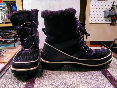 Sorel womens black faux - faux, fur