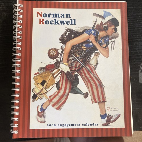 Norman rockwell calendar - norman,