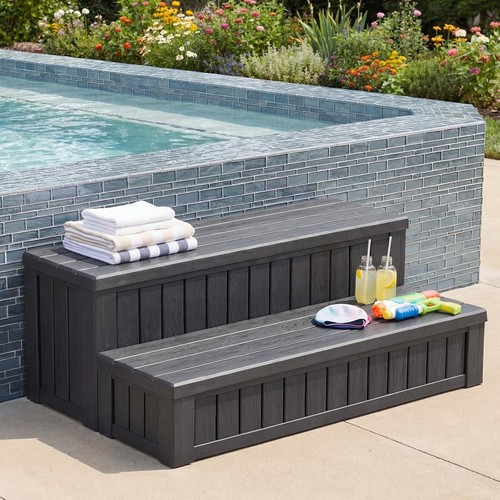 Hot tub steps w - 36.6”,