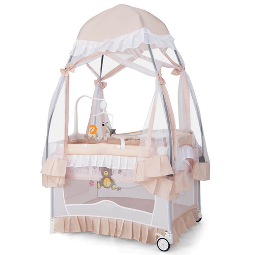 Portable baby playpen crib - portable,