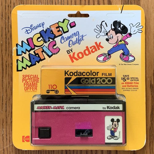 Vtg disney mickey matic kodak - disney, mickey-matic