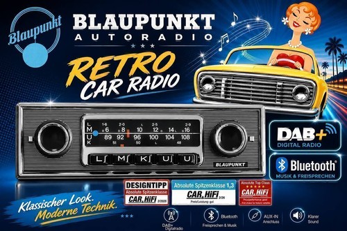 Vintage car radio - car, for