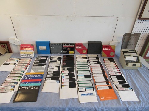 Lot 140 floppy disk - 5.25",