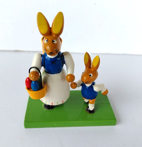Vintage german wooden easter - german,