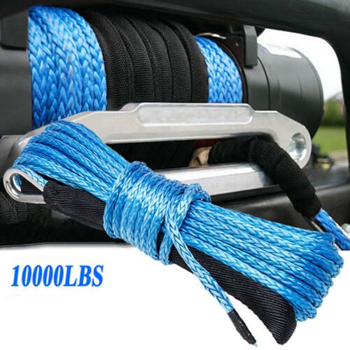 Synthetic winch rope line - winch,