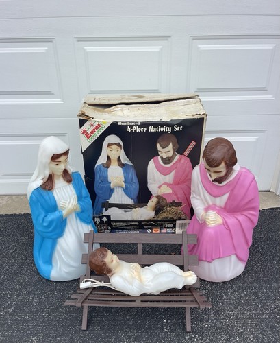 Vintage empire nativity - vintage,