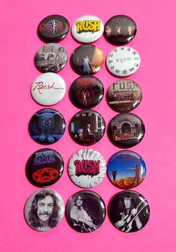 Rush button pin - button,