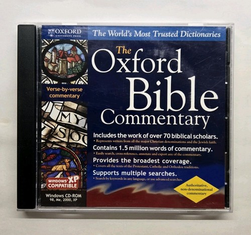 The oxford bible commentary - commentary, pc